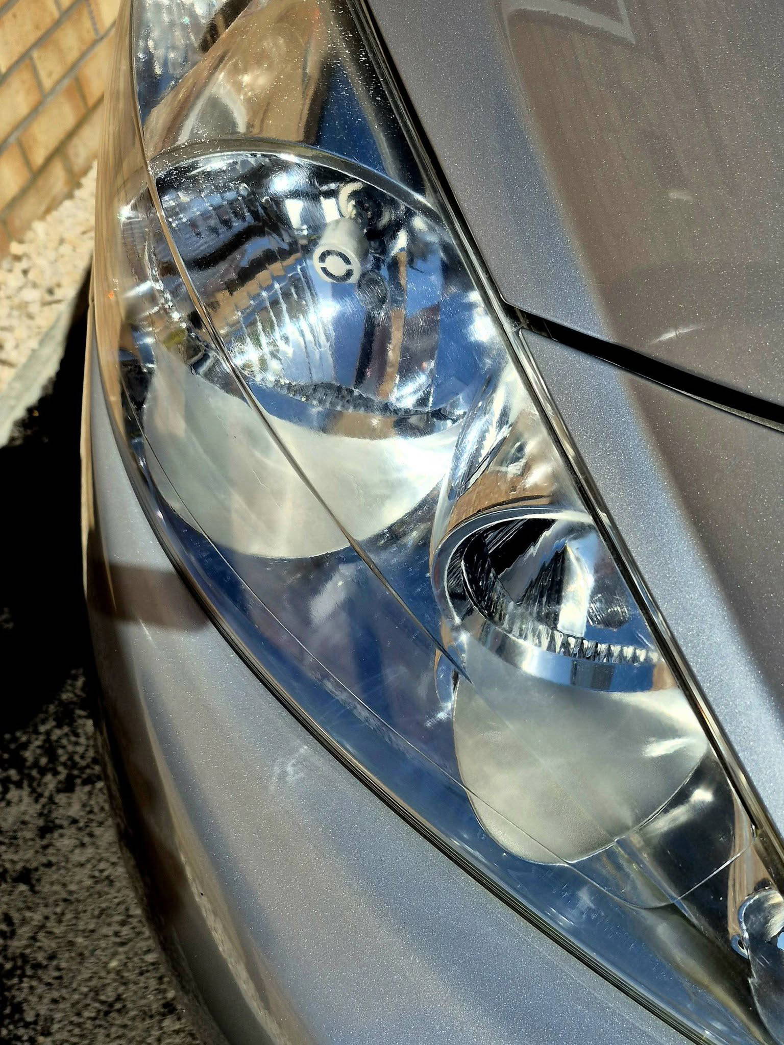 Headlight restoration and cleaning - After